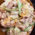 ありたんのおかあたん's cooksnap of when they made 鶏たまキャベツの蜂蜜マヨ炒め♡あま～い♡.