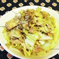 龍青空ママ's cooksnap of when they made 【話題入り】サバ缶とキャベツの炒め.