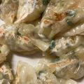 きゃろぽて's cooksnap of when they made お肉無し。それでも絶品✿野菜餃子.
