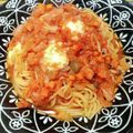 およ☆'s cooksnap of when they made 簡単★ツナとトマト缶のうまうまパスタ.