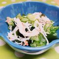 みっくママ's cooksnap of when they made キュウリとワカメとカニカマの酢の物.