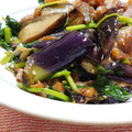 もすろー's cooksnap of when they made つるむらさきと豚肉でごはんのすすむおかず.
