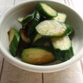 ぽるポルのいこ's cooksnap of when they made 材料３つ！干したキュウリの簡単漬け.