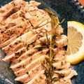 オクラっこ's cooksnap of when they made 鶏むね肉レンジでチン♪イタリアンハーブ香.