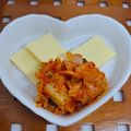まこさんど's cooksnap of when they made 簡単おつまみ＊プロセスチーズのキムチ乗せ.
