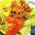 patepateco's cooksnap of when they made 豚ひき肉の卵炒め.