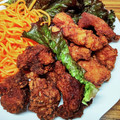 ☆魔矢☆'s cooksnap of when they made ＊米粉でサクサク♪我が家の大分から揚げ＊.