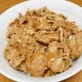 vabochan's cooksnap of when they made 関西風すき焼き味の牛丼☆玉ネギたっぷり.