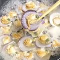 ♡マッキークッキング's cooksnap of when they made ベビーホタテの酒蒸し.