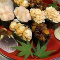 ♡マッキークッキング's cooksnap of when they made 【軍艦巻き】ベビーホタテ・4種盛り.