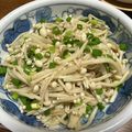 クック8J0LFQ☆'s cooksnap of when they made 簡単！レンチンえのき☆バター醤油和え.