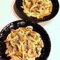 なつき☆ミ's cooksnap of when they made 簡単☆焼きうどん　魚肉ソーセージでね♪.