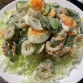 0720まま's cooksnap of when they made ちくわときゅうりのサラダ.
