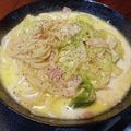 あげなお's cooksnap of when they made 春キャベツとベーコンのミルクスープパスタ.