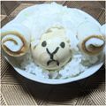 ゆけり３兄弟's cooksnap of when they made ちくわくるくる☆ひつじのキャラごはん.