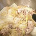 直感台所ʕ·ᴥ·ʔ's cooksnap of when they made 白菜と豚バラのミルフィーユ煮.