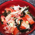 ねおみ's cooksnap of when they made トマトとわかめ、玉ねぎのマリネ.