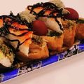 私市ビッキーズ津門巳's cooksnap of when they made “助六弁当”カニかま&茎若布カリ梅W昆布.