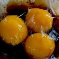 ロミみ's cooksnap of when they made 漬けこみ15分！新食感☆冷凍卵の黄身漬け.