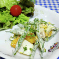 ととろ＆めい's cooksnap of when they made いんげんとゆで卵のサラダ.