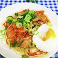 ととろ＆めい's cooksnap of when they made 豚キムチそうめん.