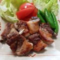 yumelon88's cooksnap of when they made 豚のスペアリブ塩焼き.