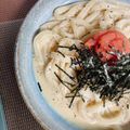 darumamemo's cooksnap of when they made 牛乳で簡単！明太子カルボナーラ風うどん.