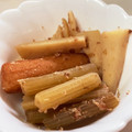 ｷｬｽｰ's cooksnap of when they made フキとタケノコの煮物.