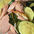 クックZQ2ZHQ☆'s cooksnap of when they made ズッキーニとソーセージのバターソテー.