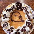 ☆atsuki☆'s cooksnap of when they made バレンタイン♡二層に分かれるプリンケーキ.