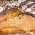 33smile33's cooksnap of when they made 簡単！塩鮭とバターでホイル焼き。　.