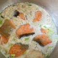 yu228's cooksnap of when they made ＊材料3つ簡単副菜＊鮭と長ネギのミルク煮.