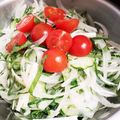 ゆるмαмα's cooksnap of when they made 玉ねぎとさけるチーズのさっぱりサラダ.
