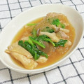 ゆづキッチン's cooksnap of when they made 豚とほうれん草のおろし煮☆米粉活用.