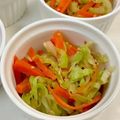 CHISA☆ごはん♪'s cooksnap of when they made キャベツ・人参のごま和え♪千切りで♪.