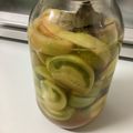 クックDMEKPK☆'s cooksnap of when they made 青いトマトのピクルス.