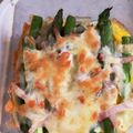 いぬわんわんわん's cooksnap of when they made 簡単！アスパラ＆卵のオーブン焼き.