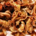 Ｍぱん's cooksnap of when they made ぶっかけうどんに合う油揚げと豚肉の煮物♡.