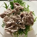 よよんせ's cooksnap of when they made ピリ辛ゴマだれ☆冷しゃぶサラダうどん.