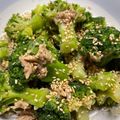 愛とココ's cooksnap of when they made ツナとブロッコリの柚子胡椒和え.