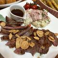 アキ０５２７'s cooksnap of when they made 簡単な牛ステーキの焼き方.