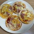 亜久里's cooksnap of when they made 餃子の皮で簡単ピザ.