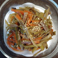 307号室's cooksnap of when they made ウドの皮のきんぴら★捨てずにもう１品.