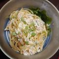 307号室's cooksnap of when they made サラスパ　スパサラ　ハムと玉ねぎだけで旨.