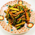 あっこ姉's cooksnap of when they made 常備菜☆ゴーヤと油揚げの甘辛炒め.