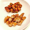 悠LOVE航's cooksnap of when they made 豚肉のアスパラとエノキ巻き2種類.