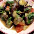 見習い台所戦士's cooksnap of when they made 簡単！美味♪なすとトマトの香味サラダ♪.