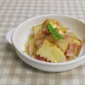 umemodoki's cooksnap of when they made ベーコンと厚揚げの甘辛炒め.