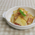 umemodoki's cooksnap of when they made ベーコンと厚揚げの甘辛炒め.