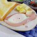 へい♡ゆー♡'s cooksnap of when they made 朝食に♪お洒落目玉焼き.